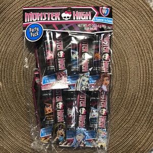 Monster High Lip Balm Party Pack of 6 Flavors